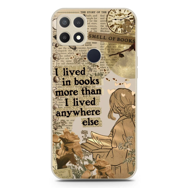 Chapters of You Series Soft Phone Case - Silica Gel Case - Offwhite - Oppo A35