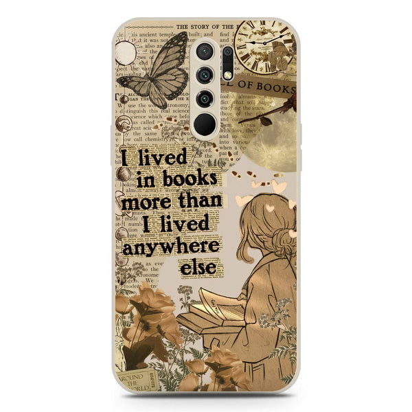 Chapters of You Series Soft Phone Case - Silica Gel Case - Offwhite - Xiaomi Redmi 9