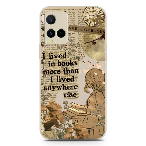 Chapters of You Series Soft Phone Case - Silica Gel Case - Offwhite - Vivo Y21t