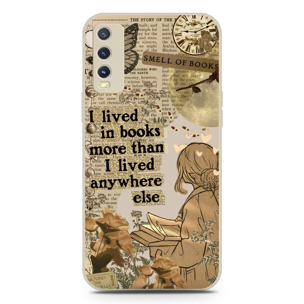 Chapters of You Series Soft Phone Case - Silica Gel Case - Offwhite - Vivo Y20i