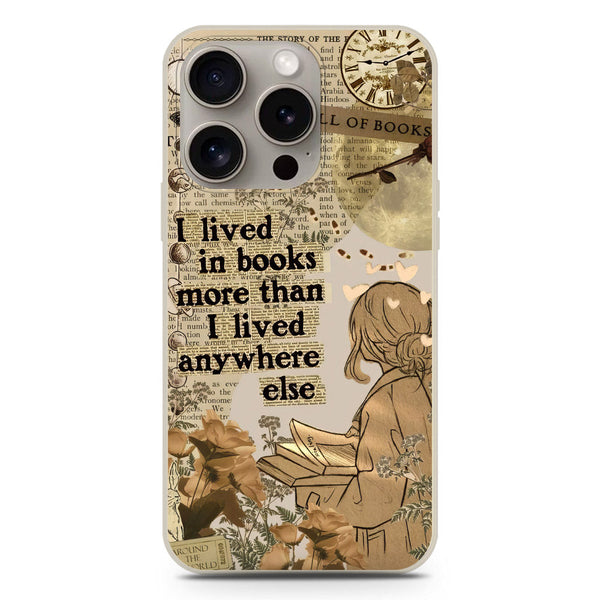 Chapters of You Series Soft Phone Case - Silica Gel Case - Offwhite - iPhone 15 Pro Max