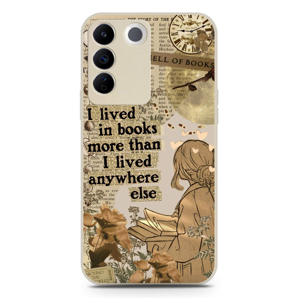 Chapters of You Series Soft Phone Case - Silica Gel Case - Offwhite - Vivo S16e