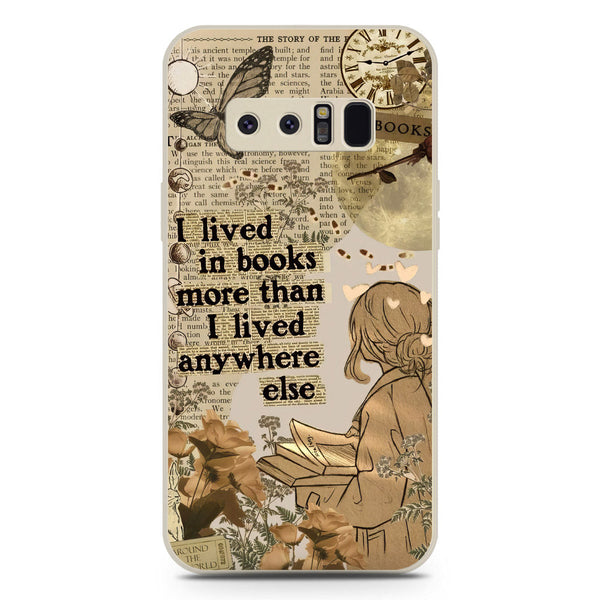Chapters of You Series Soft Phone Case - Silica Gel Case - Offwhite - Samsung Galaxy Note 8