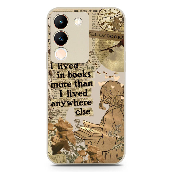 Chapters of You Series Soft Phone Case - Silica Gel Case - Offwhite - Offwhite - Vivo V29e