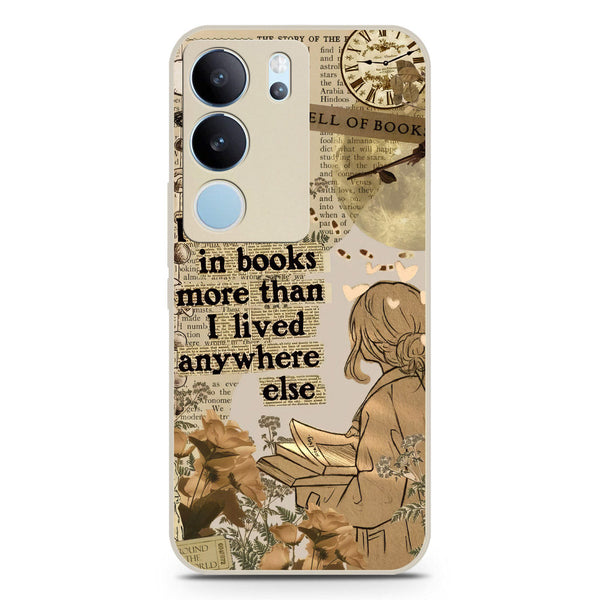 Chapters of You Series Soft Phone Case - Silica Gel Case - Offwhite - Vivo V29 Pro