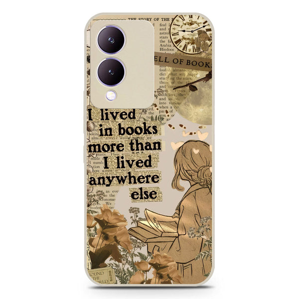 Chapters of You Series Soft Phone Case - Silica Gel Case - Offwhite - Vivo Y17s