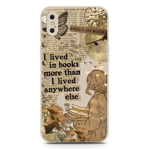 Chapters of You Series Soft Phone Case - Silica Gel Case - Offwhite - iPhone XS / X