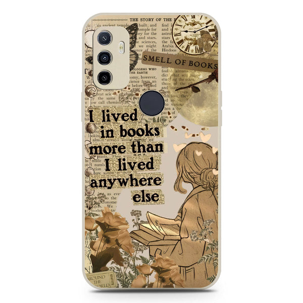 Chapters of You Series Soft Phone Case - Silica Gel Case - Offwhite - Oppo A32