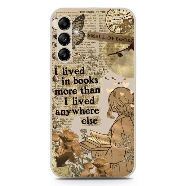 Chapters of You Series Soft Phone Case - Silica Gel Case - Offwhite - Samsung Galaxy A54
