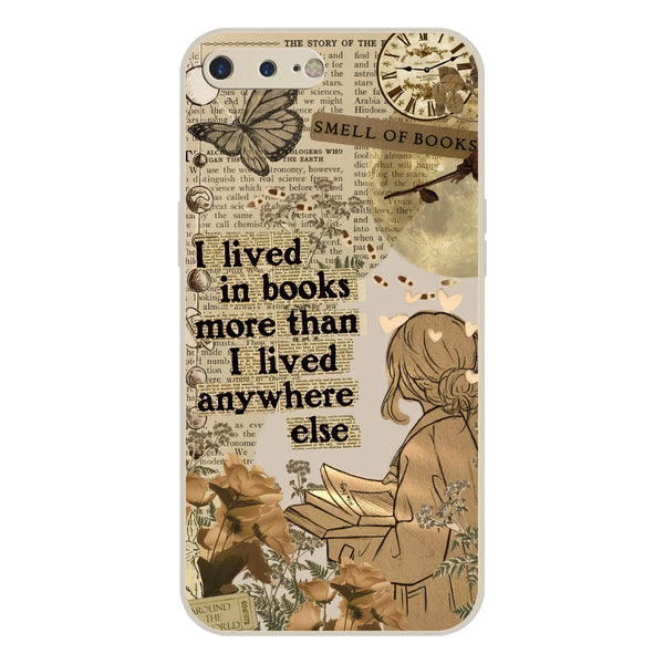 Chapters of You Series Soft Phone Case - Silica Gel Case - Offwhite - iPhone 8 Plus / 7 Plus