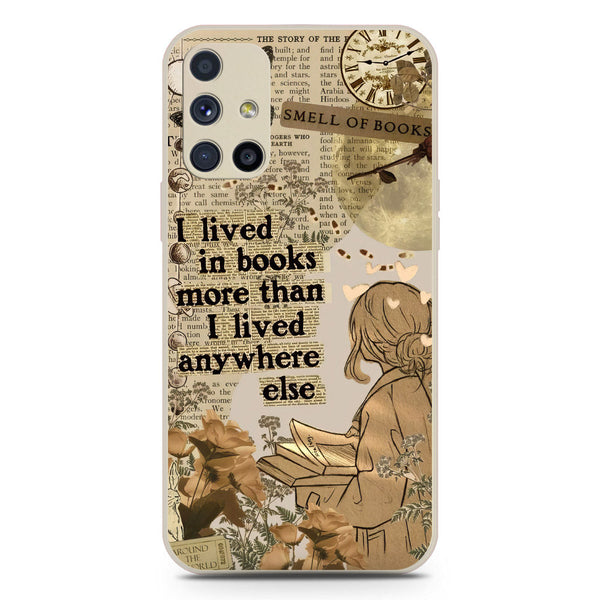 Chapters of You Series Soft Phone Case - Silica Gel Case - Offwhite - Samsung Galaxy M51