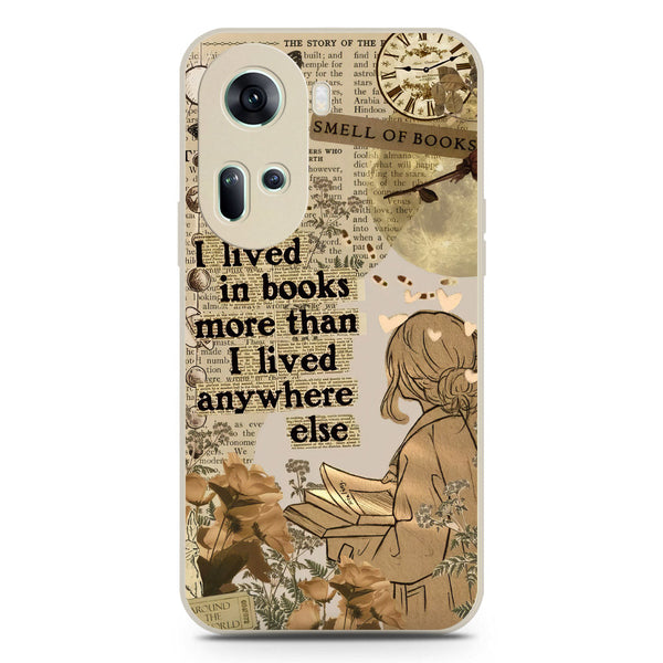 Chapters of You Series Soft Phone Case - Silica Gel Case - Offwhite - Oppo Reno 11 5G