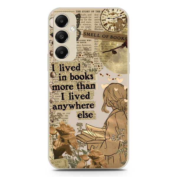 Chapters of You Series Soft Phone Case - Silica Gel Case - Offwhite - Samsung Galaxy A05s