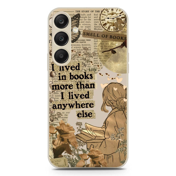 Chapters of You Series Soft Phone Case - Silica Gel Case - Offwhite - Samsung Galaxy S24 Plus