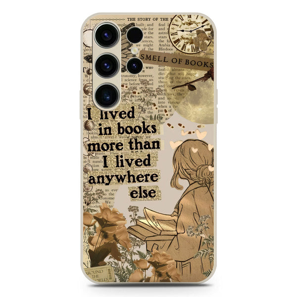 Chapters of You Series Soft Phone Case - Silica Gel Case - Offwhite - Samsung Galaxy S23 Ultra 5G