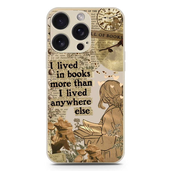 Chapters of You Series Soft Phone Case - Silica Gel Case - Offwhite - iPhone 15 Pro