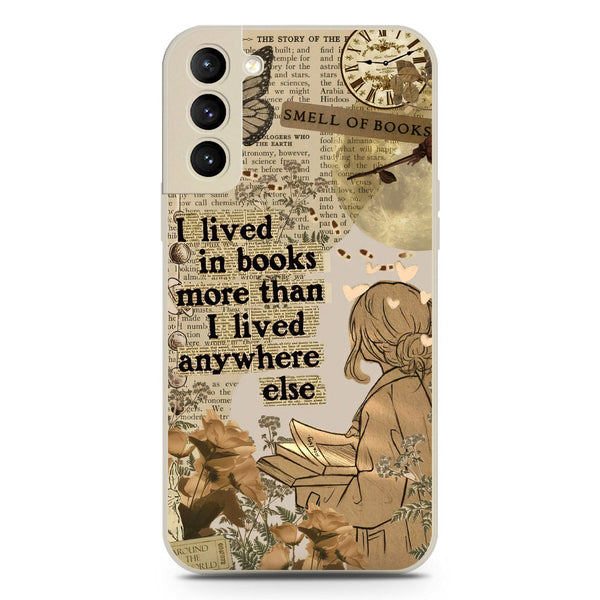 Chapters of You Series Soft Phone Case - Silica Gel Case - Offwhite - Samsung Galaxy S21 Plus 5G