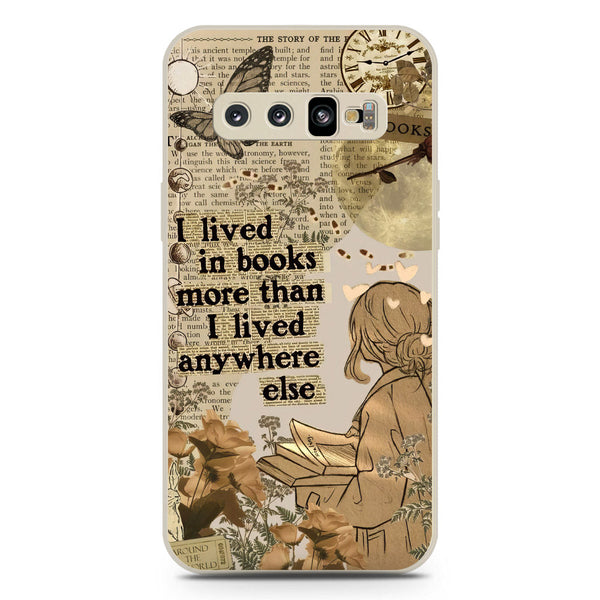 Chapters of You Series Soft Phone Case - Silica Gel Case - Offwhite - Samsung Galaxy S10 Plus