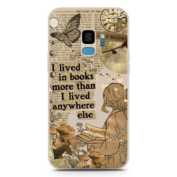 Chapters of You Series Soft Phone Case - Silica Gel Case - Offwhite - Samsung Galaxy S9