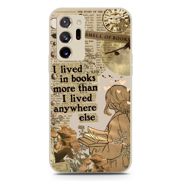 Chapters of You Series Soft Phone Case - Silica Gel Case - Offwhite - Samsung Galaxy Note 20 Ultra