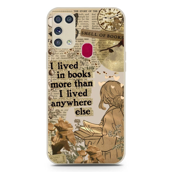 Chapters of You Series Soft Phone Case - Silica Gel Case - Offwhite - Samsung Galaxy M31