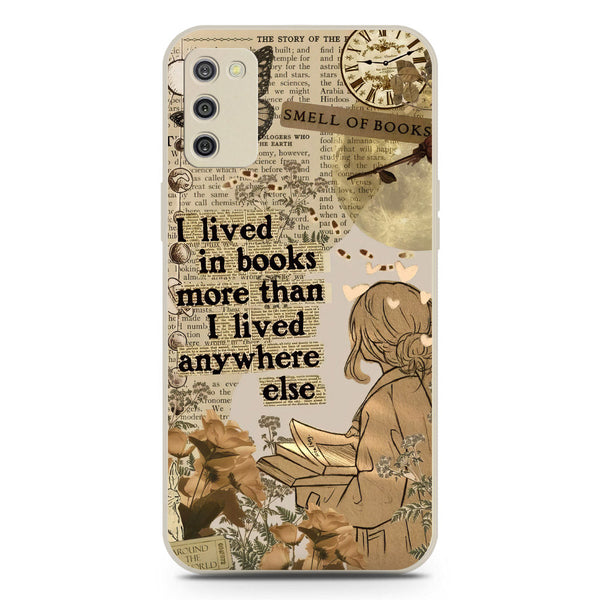 Chapters of You Series Soft Phone Case - Silica Gel Case - Offwhite - Samsung Galaxy M02s