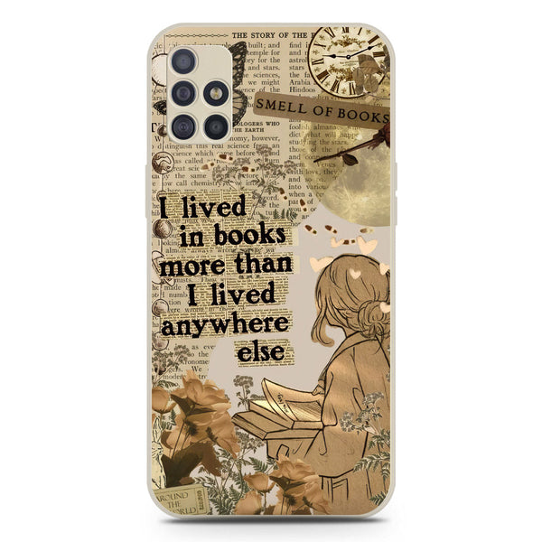 Chapters of You Series Soft Phone Case - Silica Gel Case - Offwhite - Samsung Galaxy A71