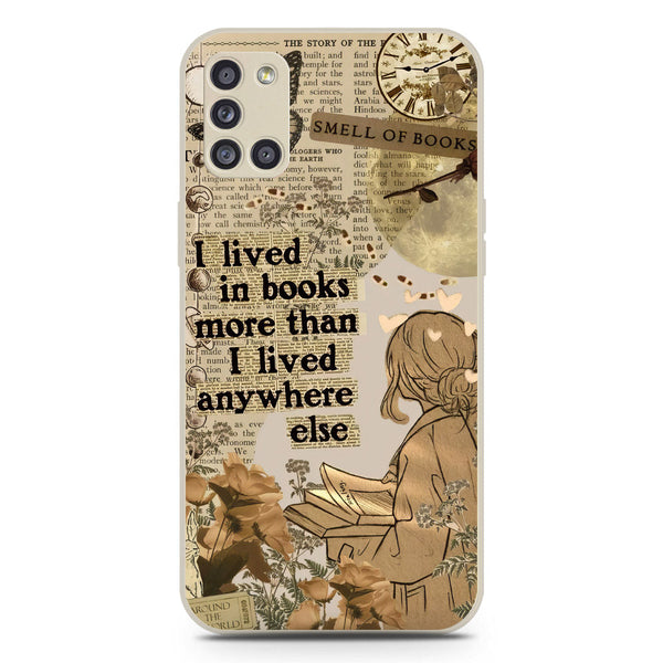 Chapters of You Series Soft Phone Case - Silica Gel Case - Offwhite - Samsung Galaxy A31