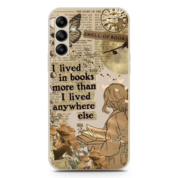 Chapters of You Series Soft Phone Case - Silica Gel Case - Offwhite - Samsung Galaxy A24 4G