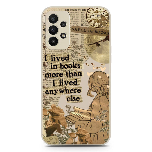 Chapters of You Series Soft Phone Case - Silica Gel Case - Offwhite - Samsung Galaxy A23