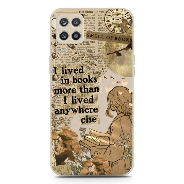 Chapters of You Series Soft Phone Case - Silica Gel Case - Offwhite - Samsung Galaxy A12 Nacho