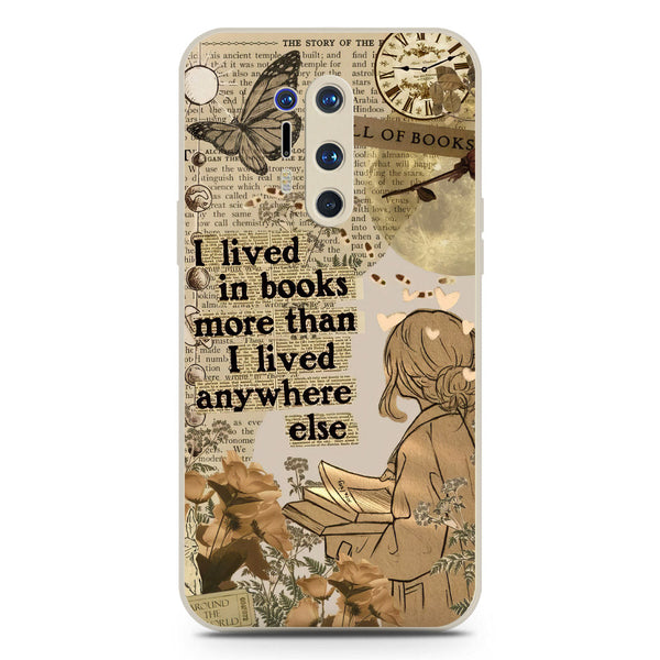 Chapters of You Series Soft Phone Case - Silica Gel Case - Offwhite - OnePlus 8 Pro
