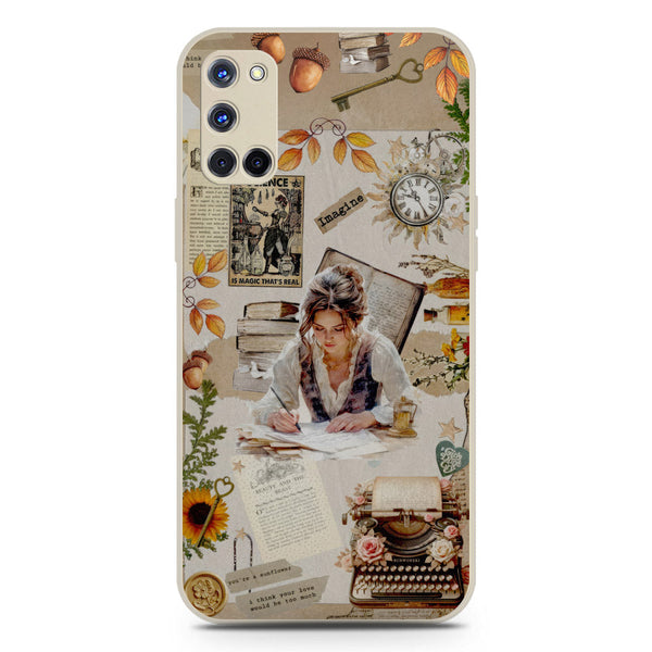 Chapters of You Series Soft Phone Case - Silica Gel Case - Offwhite - Oppo A52