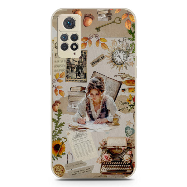 Chapters of You Series Soft Phone Case - Silica Gel Case - Offwhite - Xiaomi Redmi Note 11 Pro