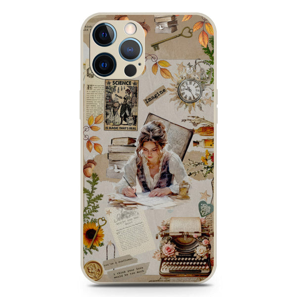 Chapters of You Series Soft Phone Case - Silica Gel Case - Offwhite - iPhone 12 Pro Max