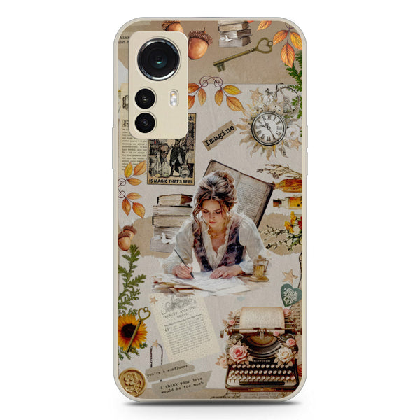 Chapters of You Series Soft Phone Case - Silica Gel Case - Offwhite - Xiaomi 12X