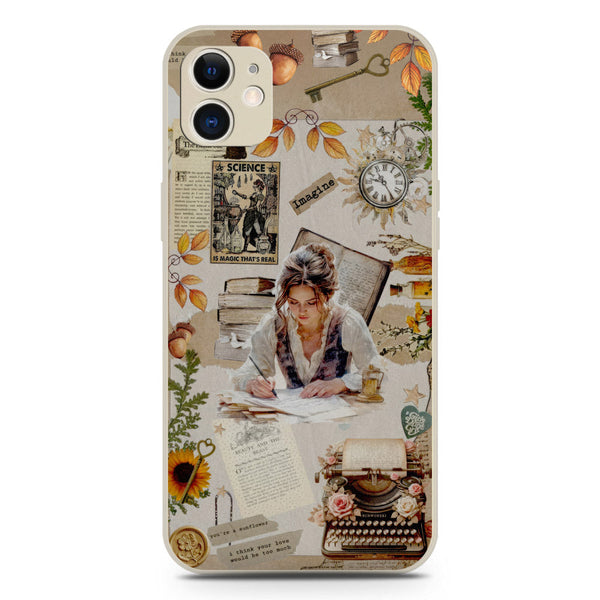 Chapters of You Series Soft Phone Case - Silica Gel Case - Offwhite - iPhone 12