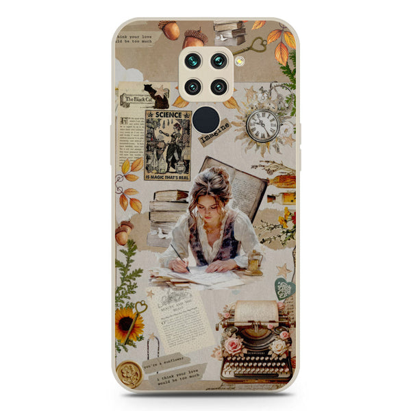 Chapters of You Series Soft Phone Case - Silica Gel Case - Offwhite - Xiaomi Redmi 10X 4G