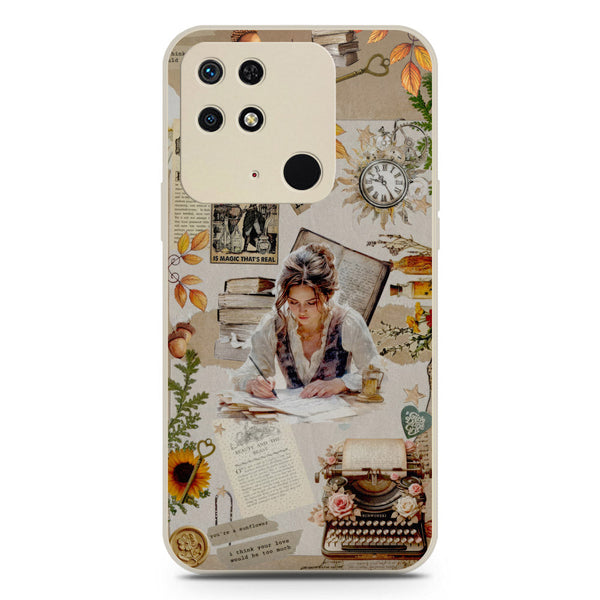 Chapters of You Series Soft Phone Case - Silica Gel Case - Offwhite - Xiaomi Redmi 10C