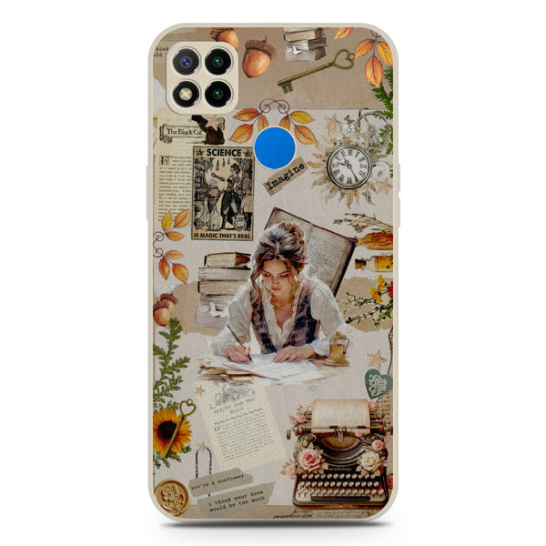 Chapters of You Series Soft Phone Case - Silica Gel Case - Offwhite - Xiaomi Redmi 10A