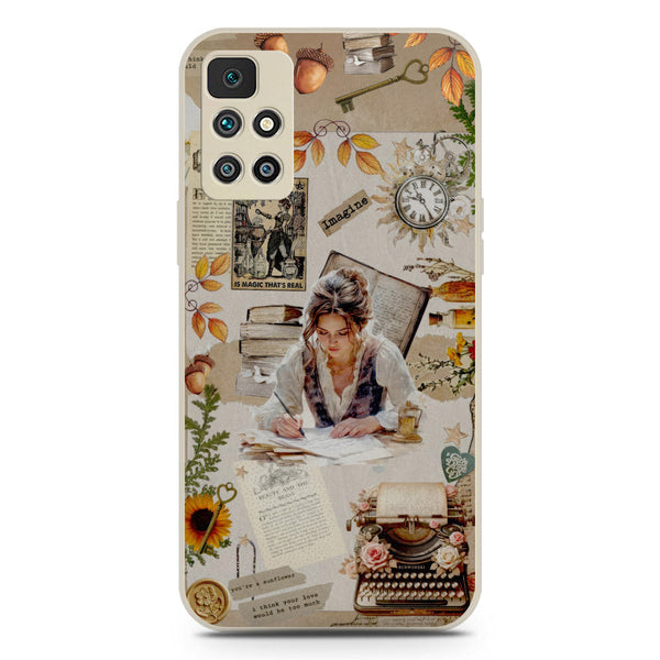 Chapters of You Series Soft Phone Case - Silica Gel Case - Offwhite - Xiaomi Redmi 10