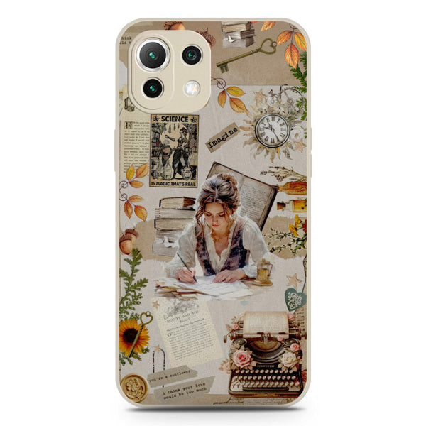 Chapters of You Series Soft Phone Case - Silica Gel Case - Offwhite - Xiaomi Mi 11 Lite