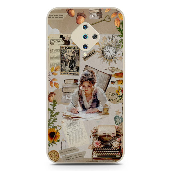 Chapters of You Series Soft Phone Case - Silica Gel Case - Offwhite - Vivo Y51 (2020 September)