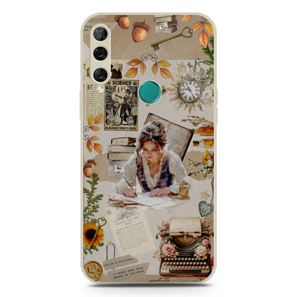 Chapters of You Series Soft Phone Case - Silica Gel Case - Offwhite - Huawei Y9 Prime 2019