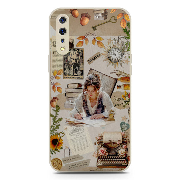 Chapters of You Series Soft Phone Case - Silica Gel Case - Offwhite - Vivo S1