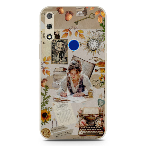 Chapters of You Series Soft Phone Case - Silica Gel Case - Offwhite - Honor 9X