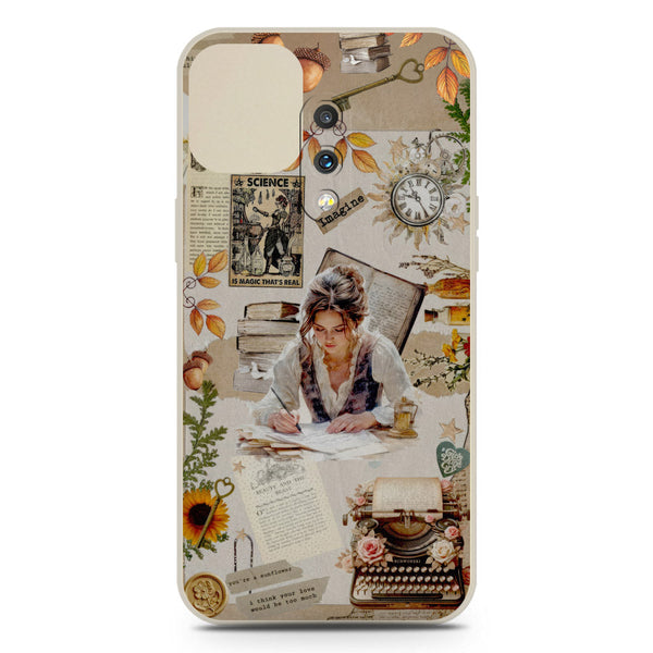 Chapters of You Series Soft Phone Case - Silica Gel Case - Offwhite - OnePlus 7