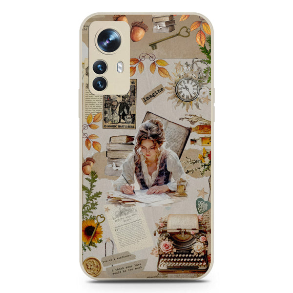 Chapters of You Series Soft Phone Case - Silica Gel Case - Offwhite - Xiaomi 12 Pro