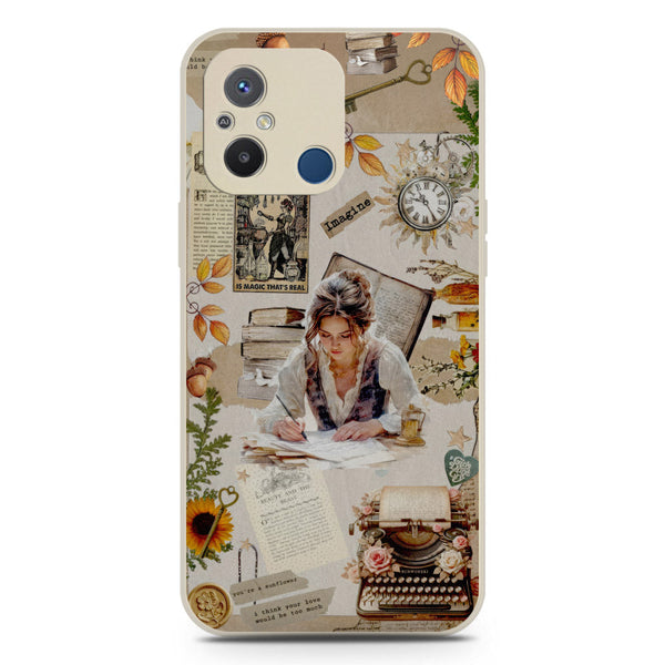 Chapters of You Series Soft Phone Case - Silica Gel Case - Offwhite - Xiaomi Poco C55