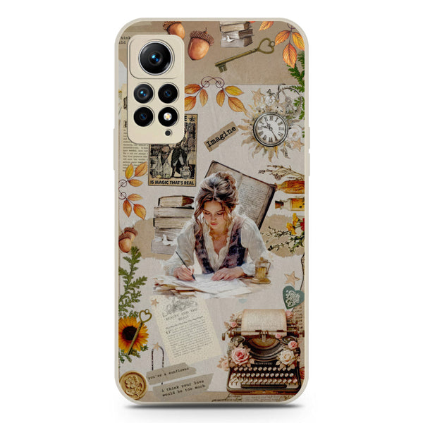 Chapters of You Series Soft Phone Case - Silica Gel Case - Offwhite - Xiaomi Redmi Note 12 Pro